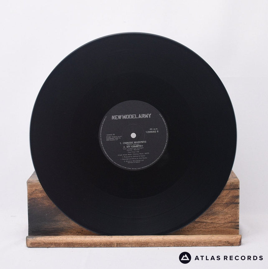 New Model Army - White Coats - Poster Sleeve 12" Vinyl Record - VG+/EX