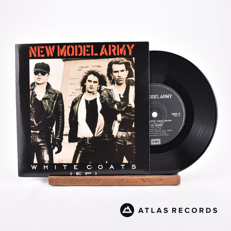 New Model Army White Coats 7" Vinyl Record - Front Cover & Record