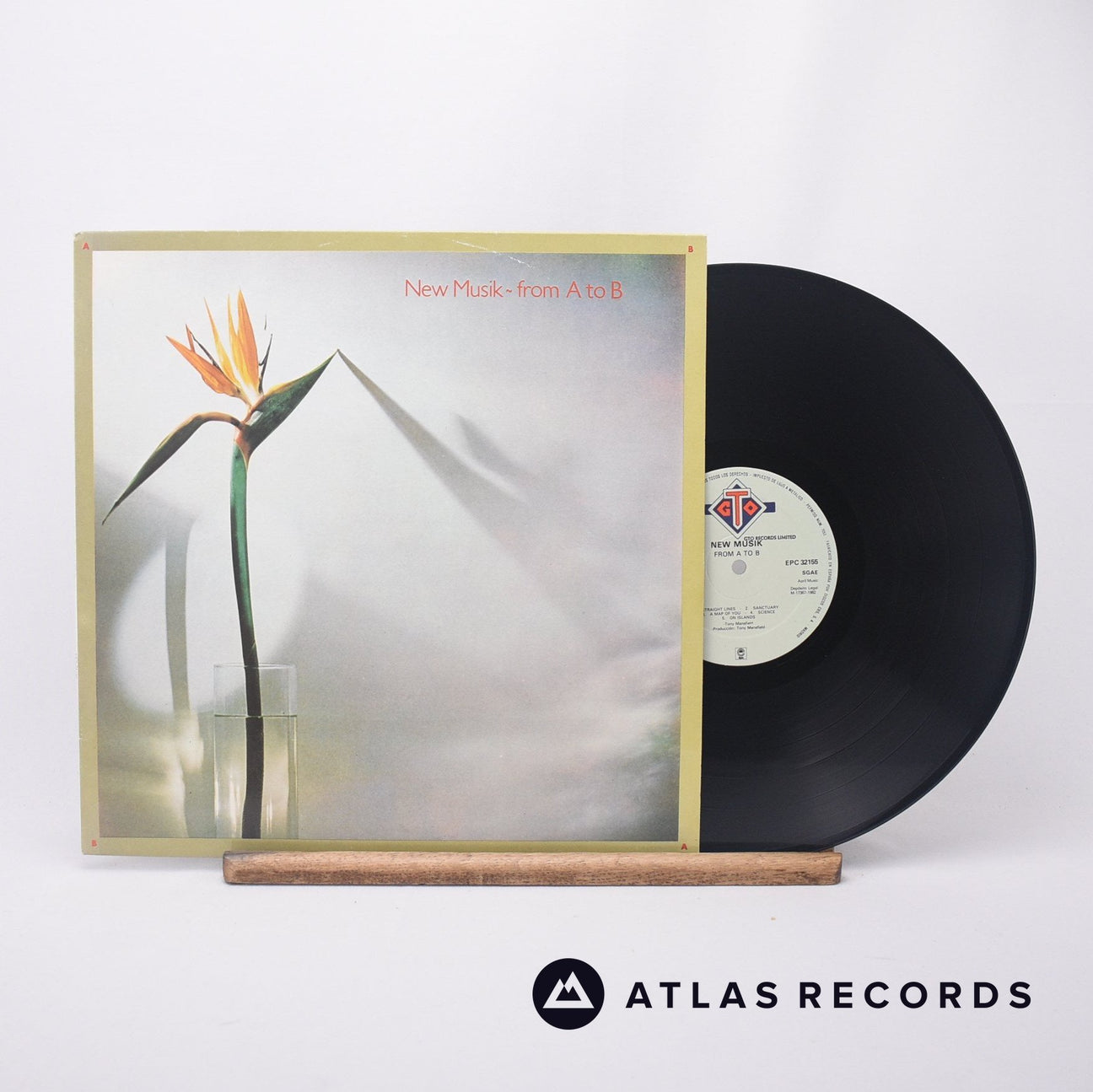 New Musik From A To B LP Vinyl Record - Front Cover & Record