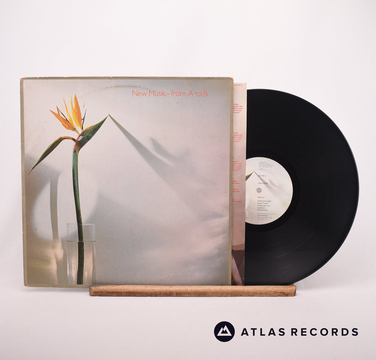 New Musik From A To B LP Vinyl Record - Front Cover & Record