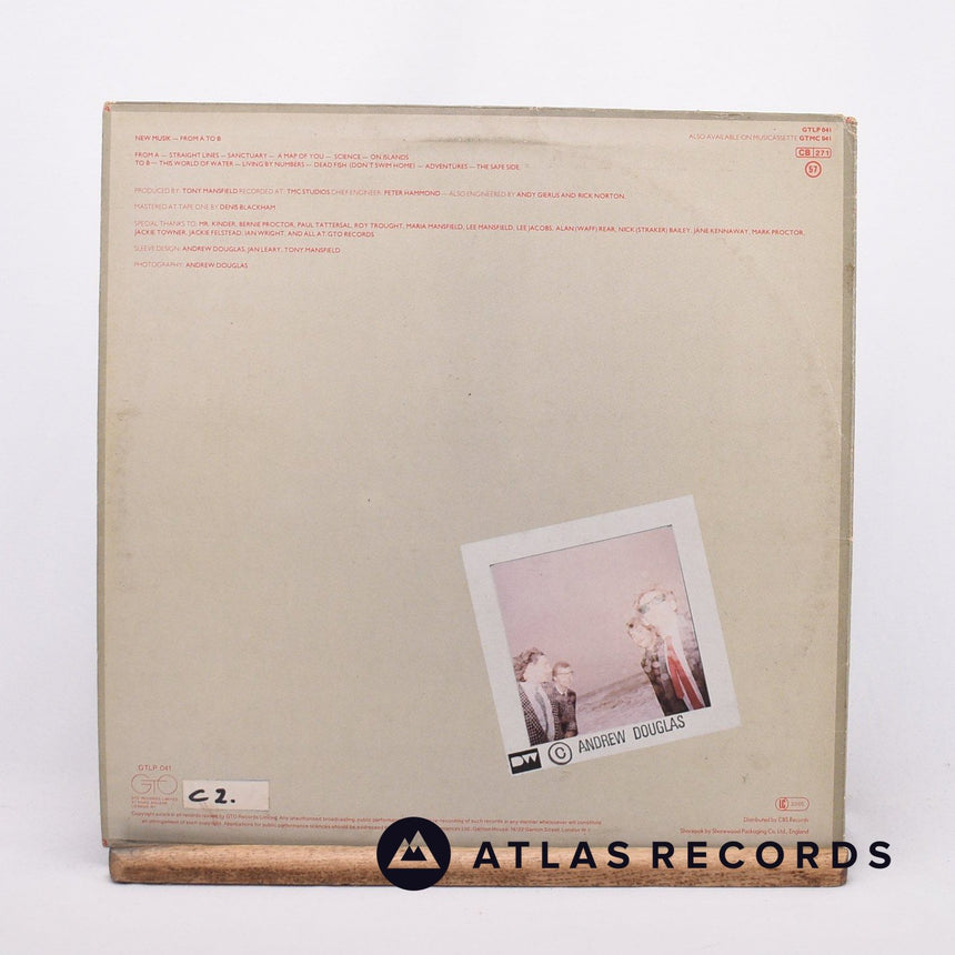 New Musik - From A To B - LP Vinyl Record - VG+/VG+