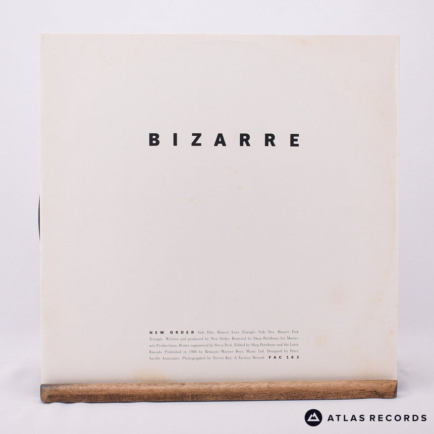 New Order - Bizarre Love Triangle - A1 B1 12" Vinyl Record - EX/VG+