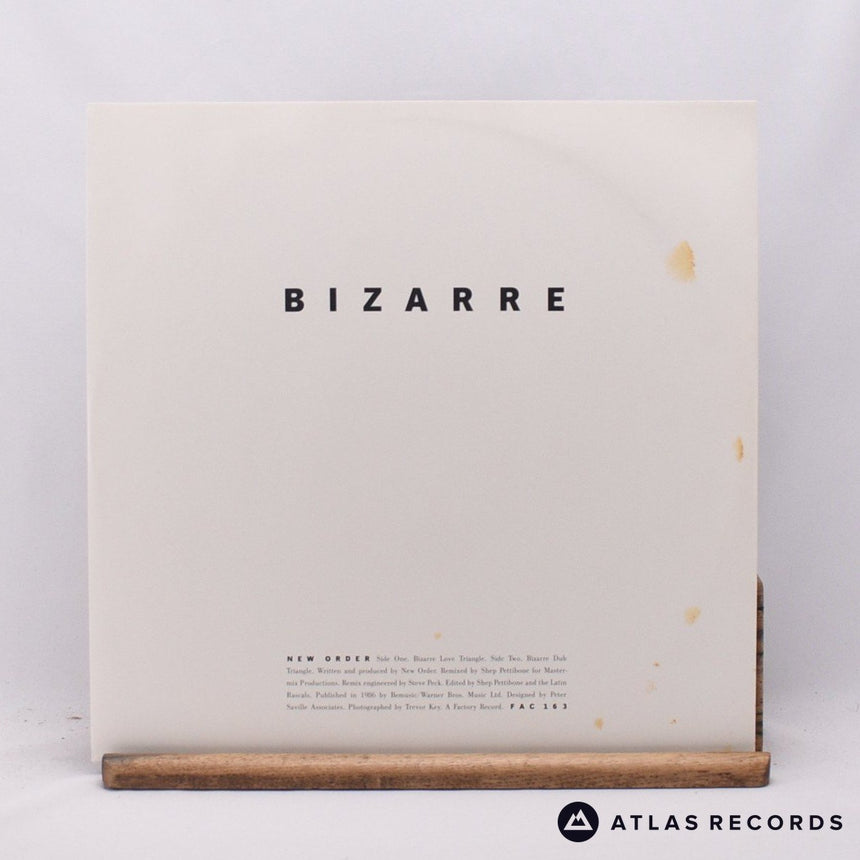 New Order - Bizarre Love Triangle - Mpo 12" Vinyl Record - EX/EX