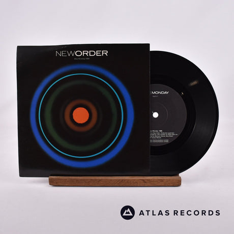 New Order Blue Monday 1988 7" Vinyl Record - Front Cover & Record
