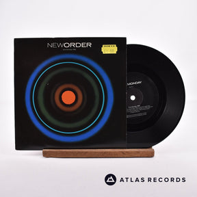 New Order Blue Monday 1988 7" Vinyl Record - Front Cover & Record