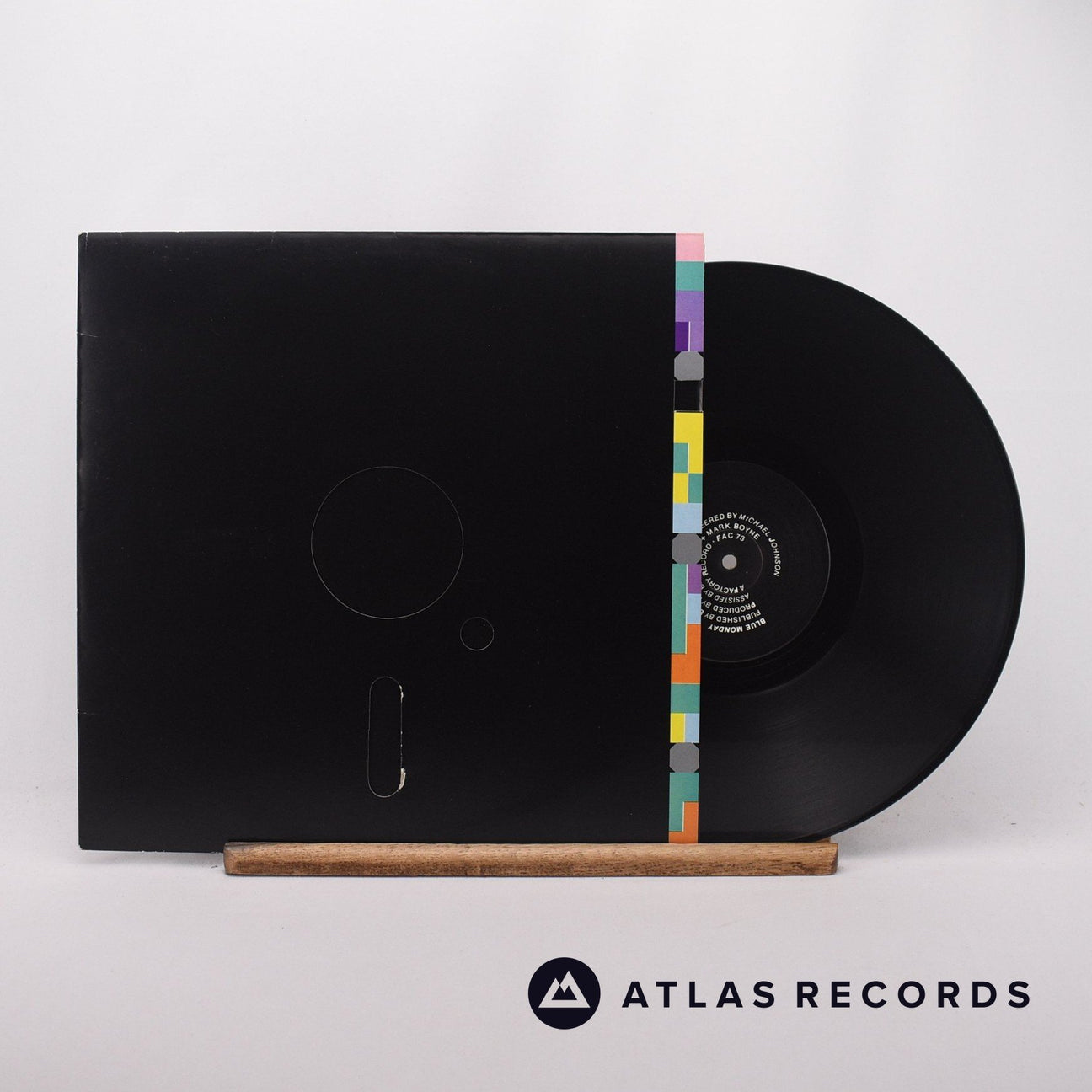 New Order Blue Monday 12" Vinyl Record - Front Cover & Record