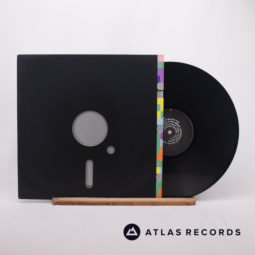 New Order Blue Monday 12" Vinyl Record - Front Cover & Record