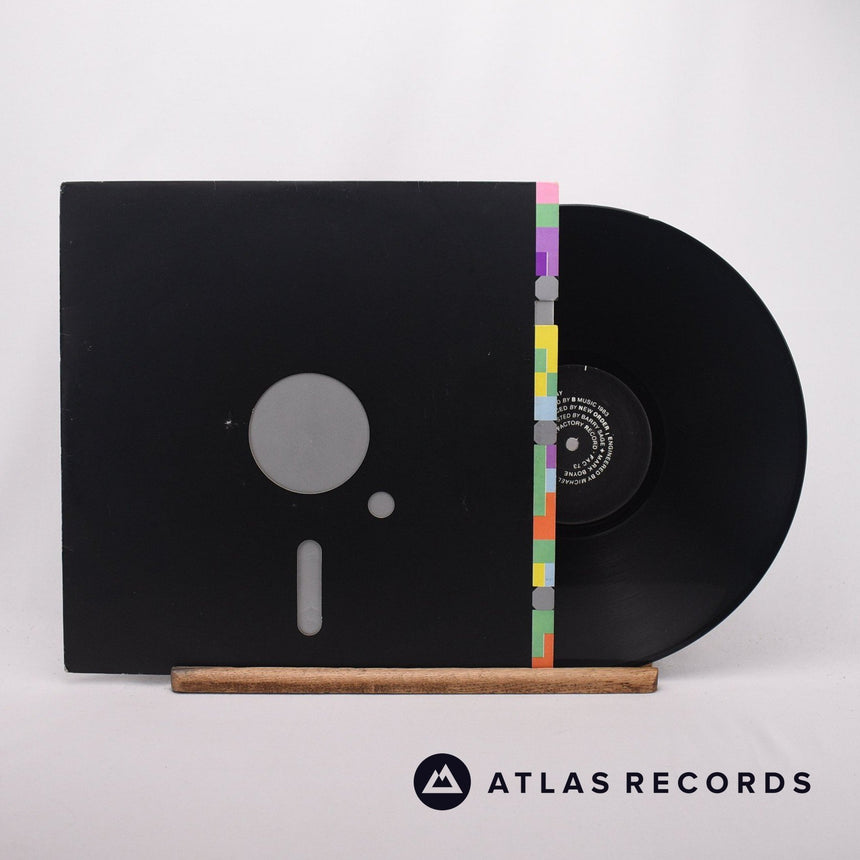 New Order Blue Monday 12" Vinyl Record - Front Cover & Record