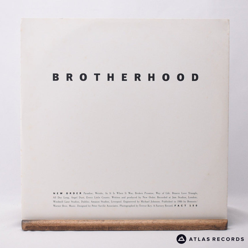 New Order - Brotherhood - Mpo Townhouse LP Vinyl Record - VG+/VG+