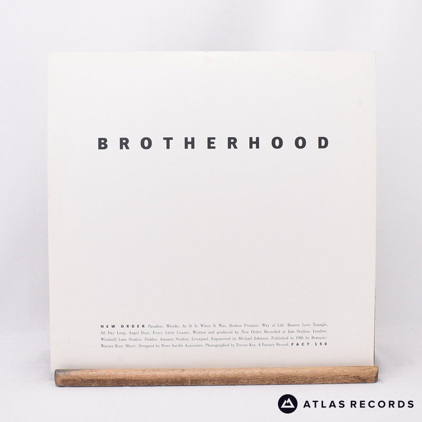 New Order - Brotherhood - Townhouse LP Vinyl Record - VG+/VG+
