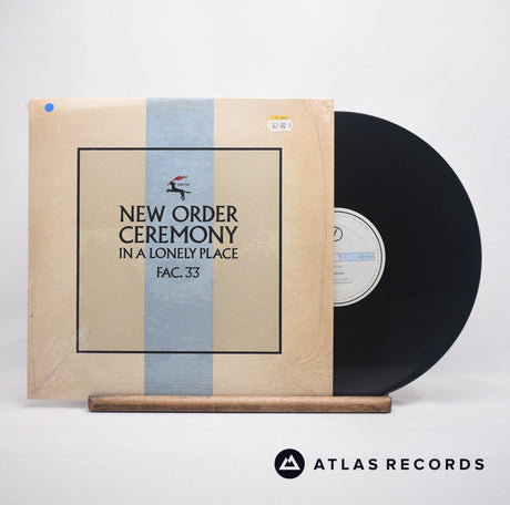 New Order Ceremony 12" Vinyl Record - Front Cover & Record