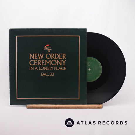 New Order Ceremony 12" Vinyl Record - Front Cover & Record