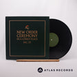 New Order Ceremony 12" Vinyl Record - Front Cover & Record