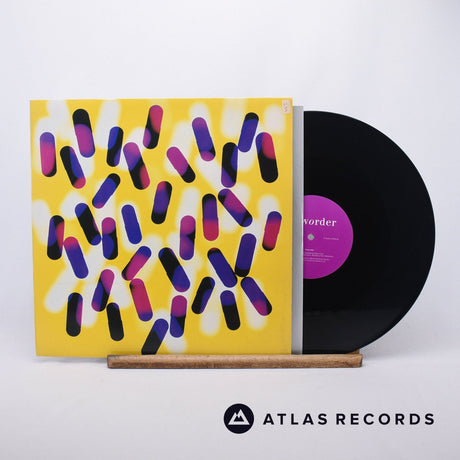 New Order Fine Time 12" Vinyl Record - Front Cover & Record