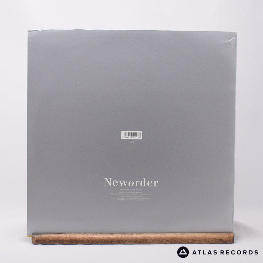 New Order - Fine Time - 12" Vinyl Record - EX/VG+