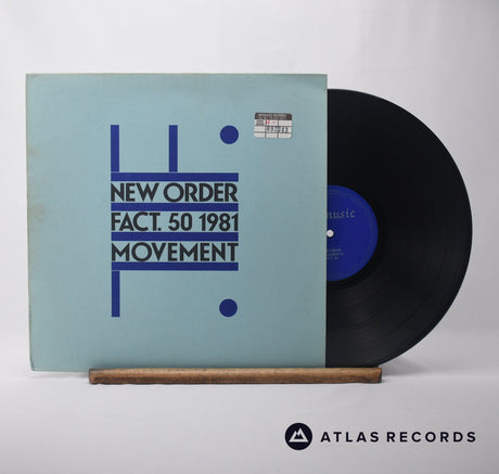 New Order Movement LP Vinyl Record - Front Cover & Record