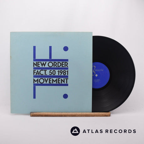 New Order Movement LP Vinyl Record - Front Cover & Record