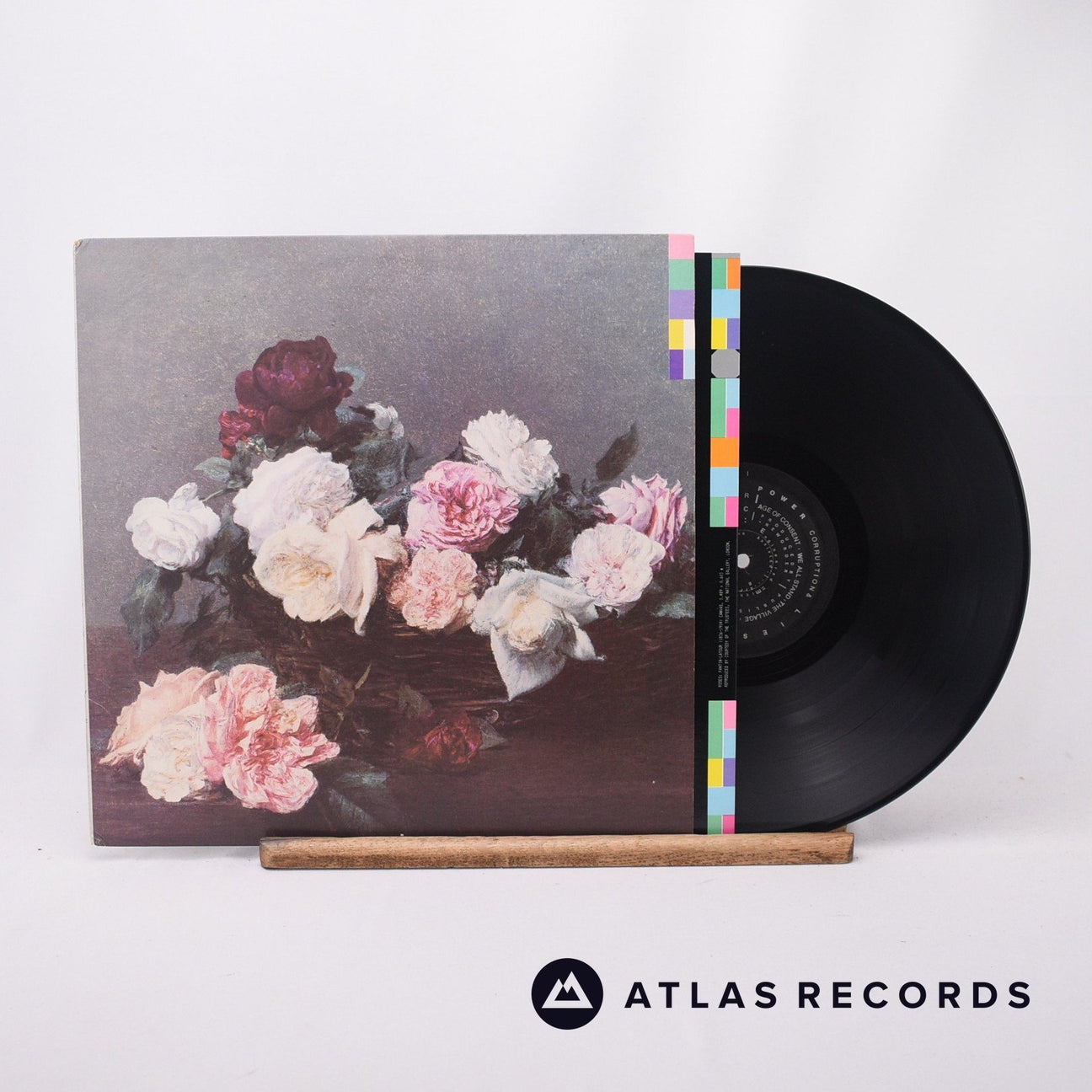 New Order Power, Corruption & Lies LP Vinyl Record - Front Cover & Record
