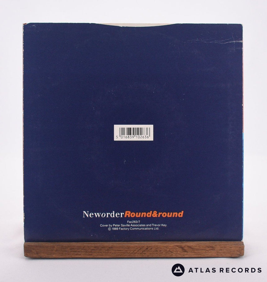 New Order - Round & Round - 7" Vinyl Record - VG+/EX