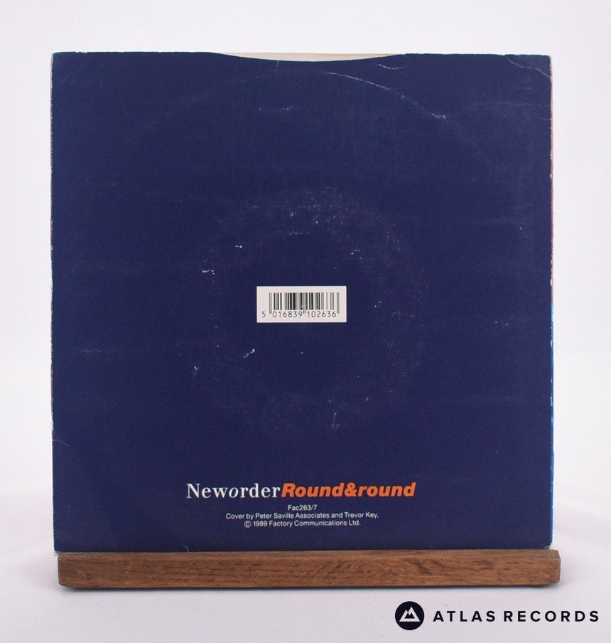 New Order - Round & Round - 7" Vinyl Record - VG+/VG+