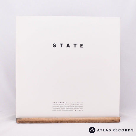 New Order - State Of The Nation / Shame Of The Nation - 12" Vinyl Record - EX/EX