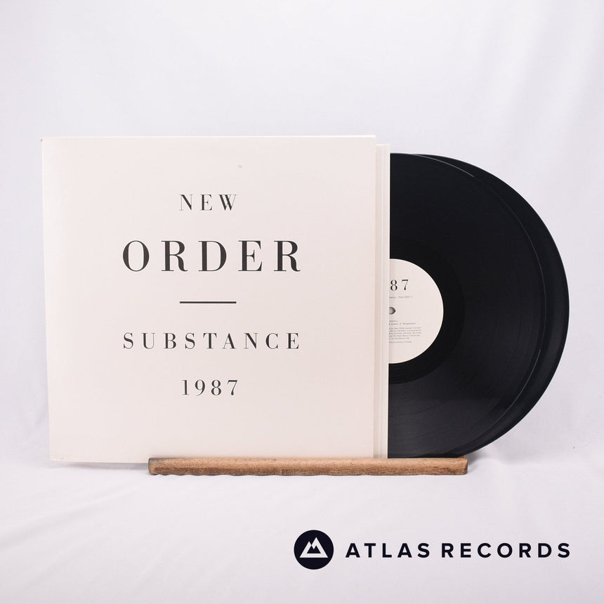 New Order Substance Double LP Vinyl Record - Front Cover & Record
