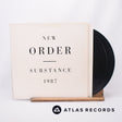 New Order Substance 2 x LP Vinyl Record - Front Cover & Record