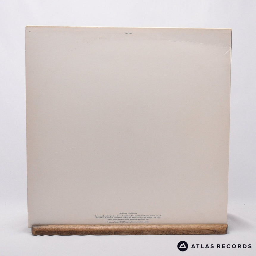 New Order - Substance - Embossed Sleeve A1 B1 Double LP Vinyl Record - VG+/VG