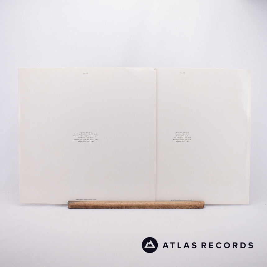 New Order - Substance - Embossed Sleeve A1 B1 C1 D1 2 x LP Vinyl Record - EX/EX