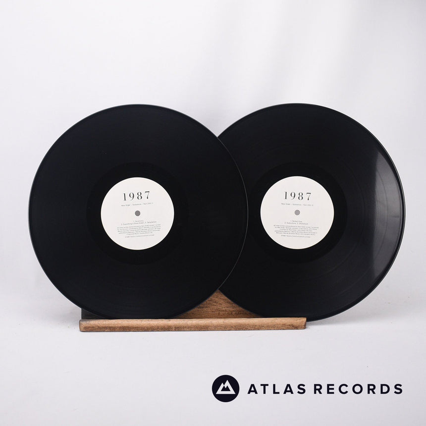 New Order - Substance - Embossed Sleeve 2 x LP Vinyl Record - VG+/EX