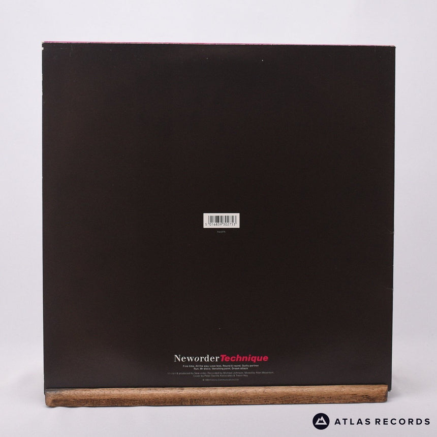 New Order - Technique - A1 B LP Vinyl Record - EX/VG+