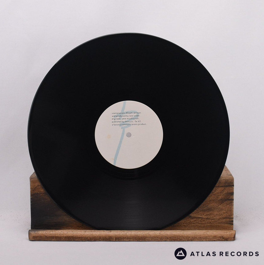 New Order - Temptation - Repress 12" Vinyl Record - EX/VG+