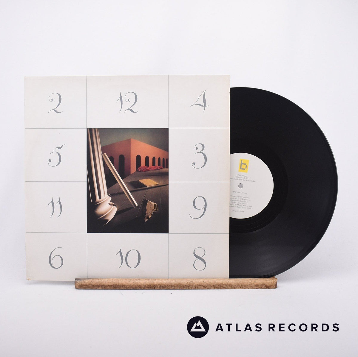 New Order Thieves Like Us 12" Vinyl Record - Front Cover & Record