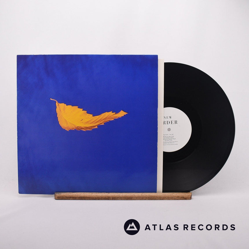 New Order True Faith 12" Vinyl Record - Front Cover & Record