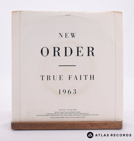 New Order - True Faith - 7" Vinyl Record - VG+/VG+