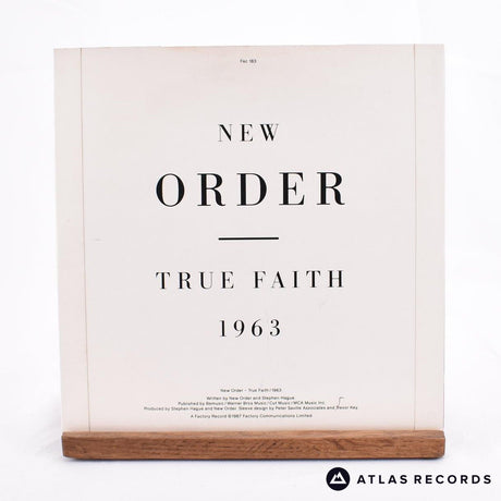 New Order - True Faith - Dmm Townhouse 7" Vinyl Record - EX/EX