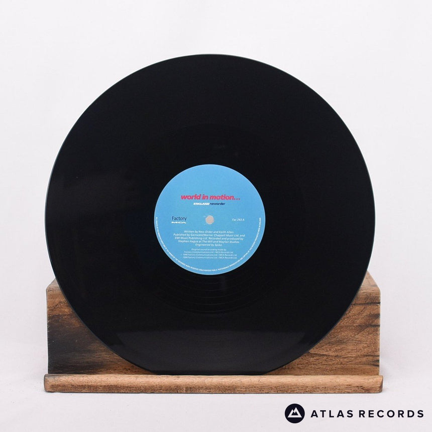New Order - World In Motion... - 12" Vinyl Record - EX/EX