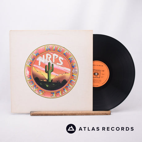 New Riders Of The Purple Sage New Riders Of The Purple Sage LP Vinyl Record - Front Cover & Record