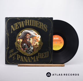 New Riders Of The Purple Sage The Adventures Of Panama Red LP Vinyl Record - Front Cover & Record