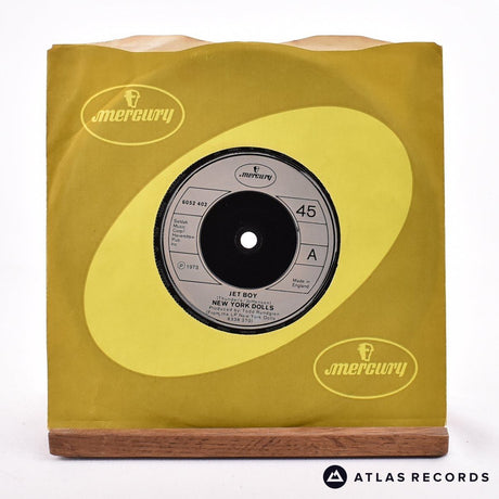 New York Dolls Jet Boy 7" Vinyl Record - Front Cover & Record