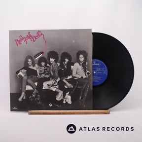 New York Dolls New York Dolls LP Vinyl Record - Front Cover & Record
