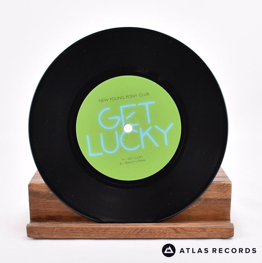 New Young Pony Club - Get Lucky - Reissue 7" Vinyl Record - NM/NM