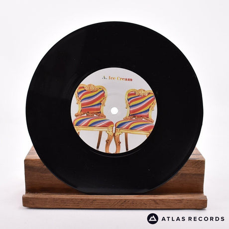 New Young Pony Club - Ice Cream - Sticker 7" Vinyl Record - NM/NM