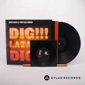 Nick Cave & The Bad Seeds Dig, Lazarus, Dig!!! LP + 7" Vinyl Record - Front Cover & Record