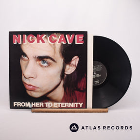 Nick Cave & The Bad Seeds From Her To Eternity LP Vinyl Record - Front Cover & Record