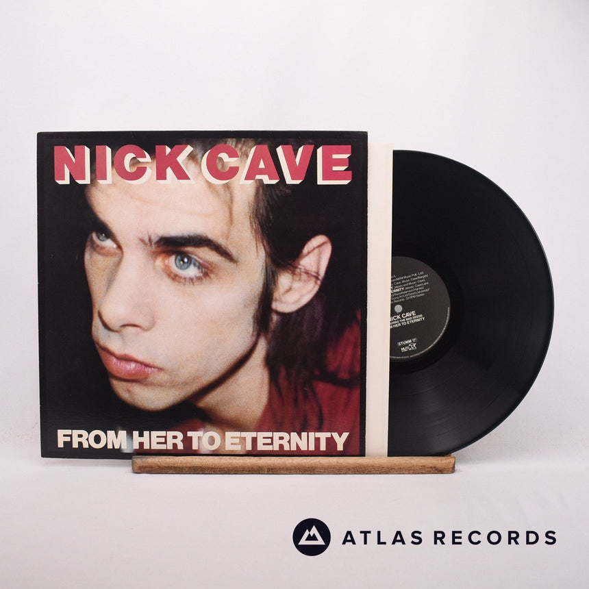 Nick Cave & The Bad Seeds From Her To Eternity LP Vinyl Record - Front Cover & Record