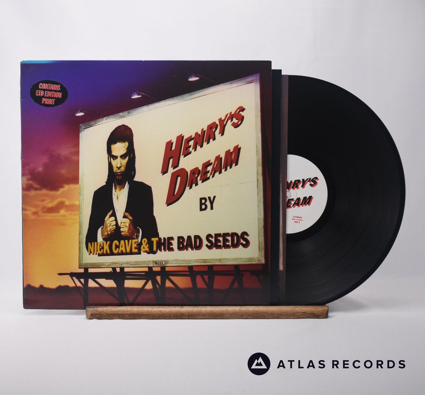 Nick Cave & The Bad Seeds Henry's Dream LP Vinyl Record - Front Cover & Record