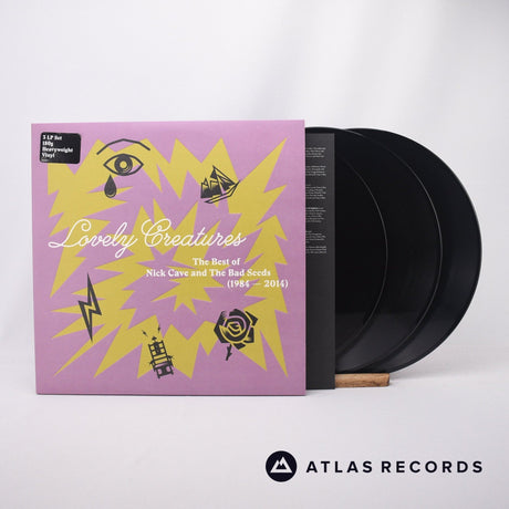 Nick Cave & The Bad Seeds Lovely Creatures 3 x LP Vinyl Record - Front Cover & Record