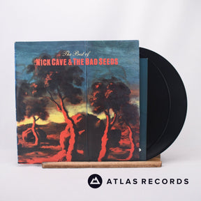 Nick Cave & The Bad Seeds The Best Of 2 x LP Vinyl Record - Front Cover & Record