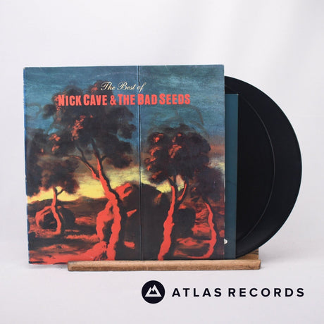 Nick Cave & The Bad Seeds The Best Of 2 x LP Vinyl Record - Front Cover & Record